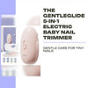The GentleGlide 5-In-1 Electric Baby Nail Trimmer by@Outfy